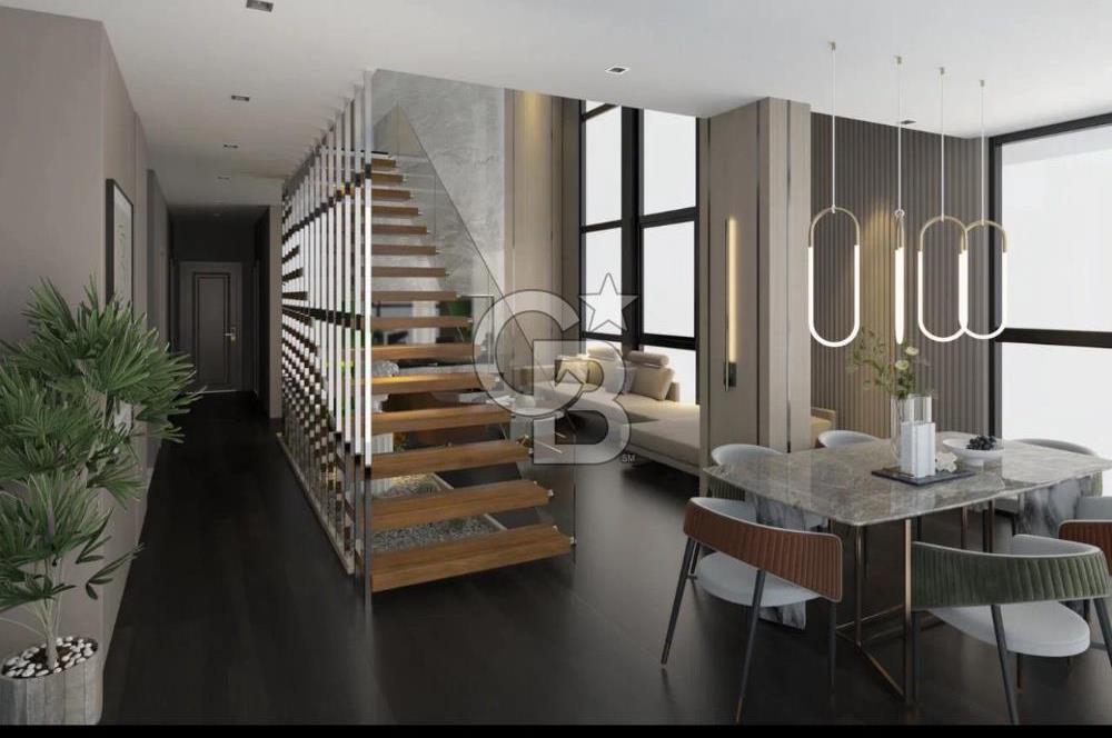 Üsküdar Çengelköy'de Boğaz Manzaralı Havuzlu Loft Dubleks Daire