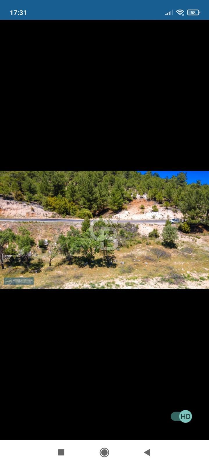 Uşak Ulubey Ana Yol Üzeri 5700 m2 Yola Cepheli Yatırımlık Tarla