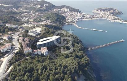 AMASRA'DA DENİZ MANZARALI, RUHSATLI, İNŞAAT BAŞLAMIŞ SATILIK 1+1