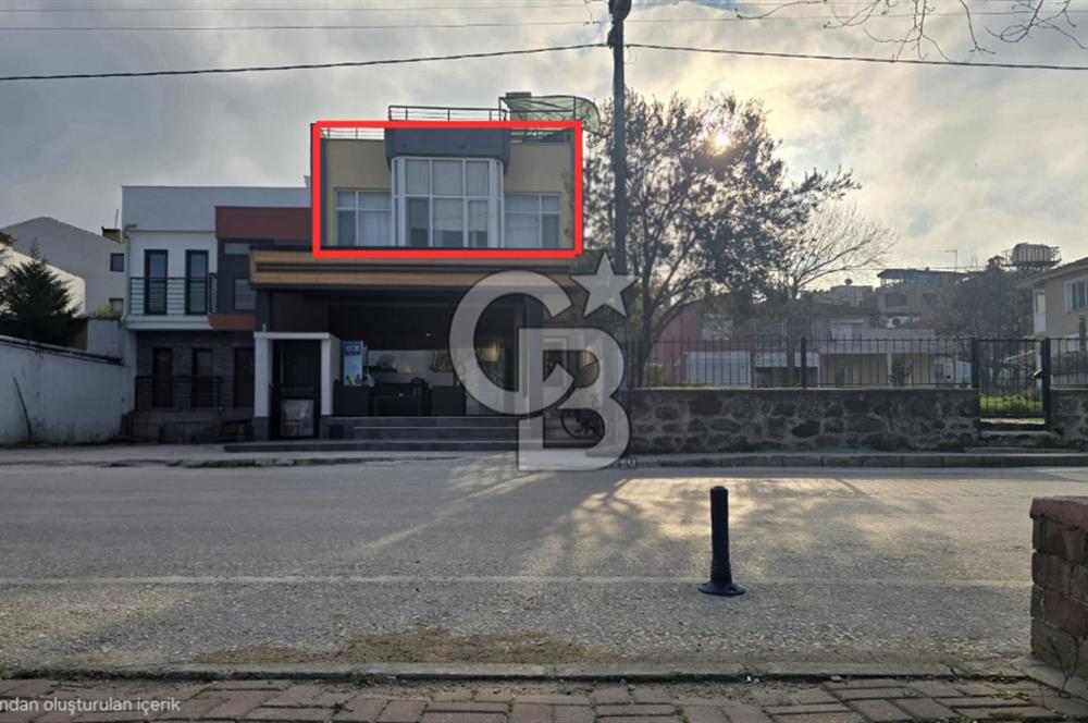 ÇANAKKALE GÜZELYALI'DA BOĞAZ MANZARALI KİRALIK 2+1 DAİRE