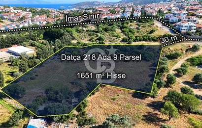 Datça İmar Sınırı'nda YATIRIMLIK Satılık 1651 m² Hisse