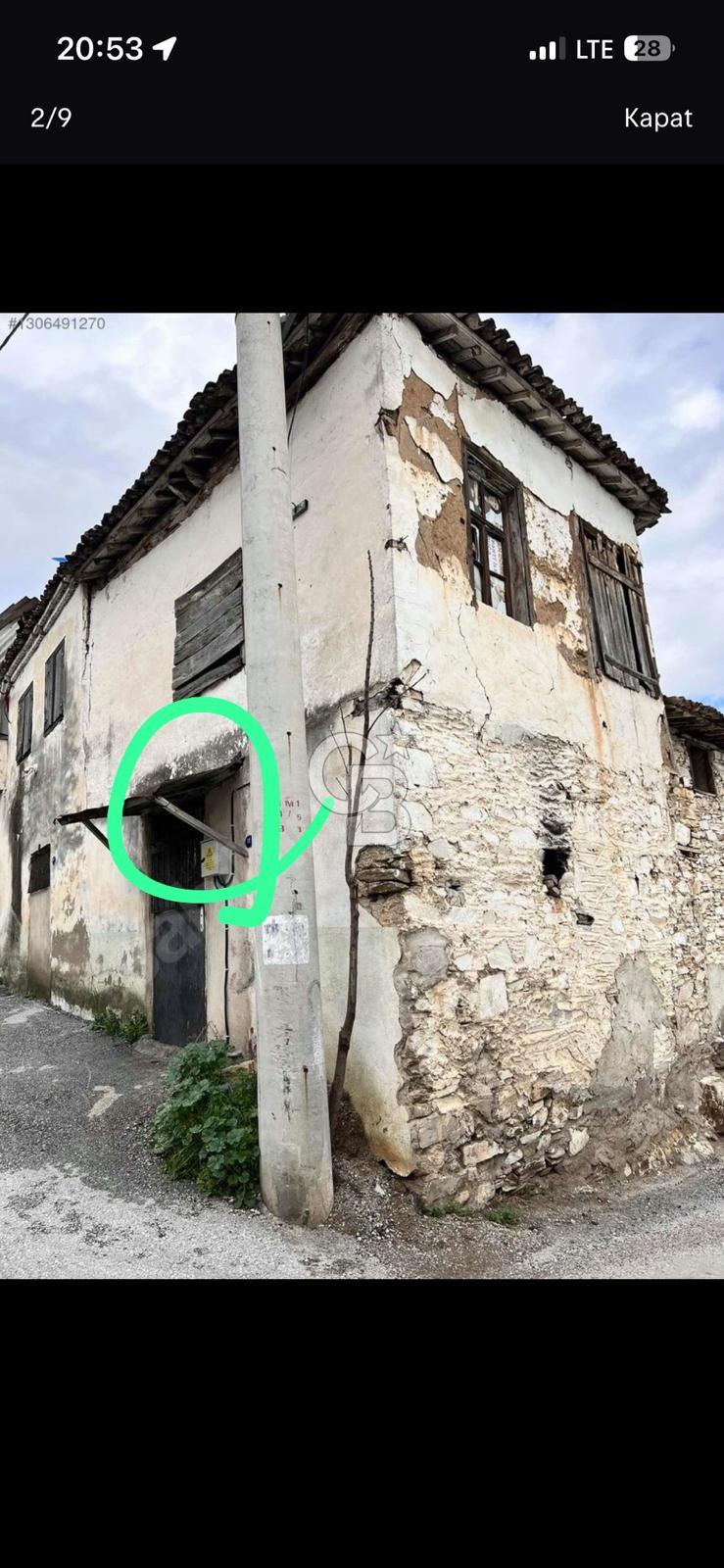 İzmir Bayındır Orta Mah 50 M2 Satılık Müstakil Ev
