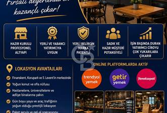 5. LEVENT ÇARŞI'DA HAZIR KURULU DEVREN İŞLETME - 10 - 356975
