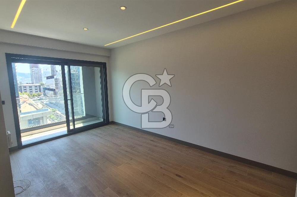 Bayraklı Marka Premium Ön Cephede Yerden Isıtmalı 1+1 Kiralık