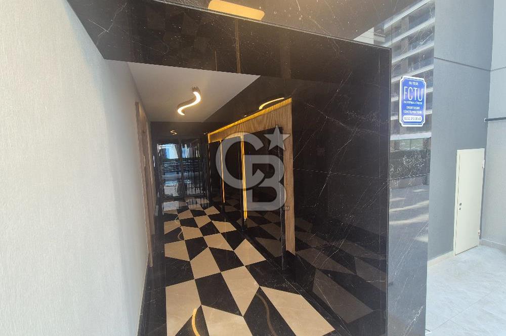 Bayraklı Marka Premium Ön Cephede Yerden Isıtmalı 1+1 Kiralık