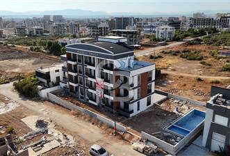 ANTALYA AKSU DA HAVUZLU KAPALI OTOPARKLI 1+1 SATILIK DAİRE - 1 - 357156