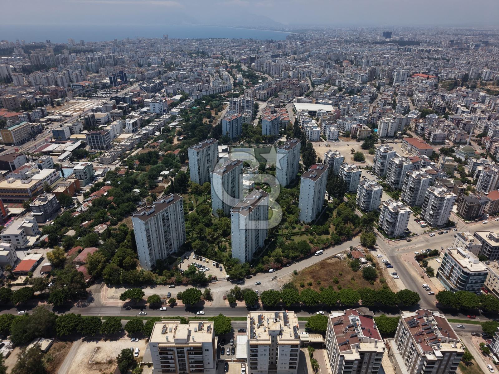ANTALYA MURATPAŞA OYAK SİTESİ'NDE SATILIK 2+1 DAİRE | 100 m² | D