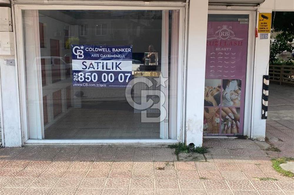 ANTALYA MURATPAŞA ZERDALİLİK MAHALLESİ'NDE CADDE ÜZERİ SATILIK 20 m² DÜKKAN