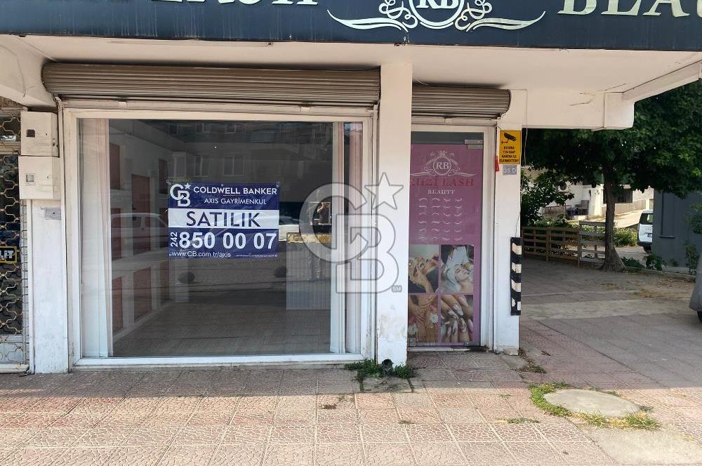 ANTALYA MURATPAŞA ZERDALİLİK MAHALLESİ'NDE CADDE ÜZERİ SATILIK 20 m² DÜKKAN
