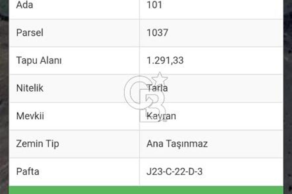 Altintas saraycikta imar dibi arazi