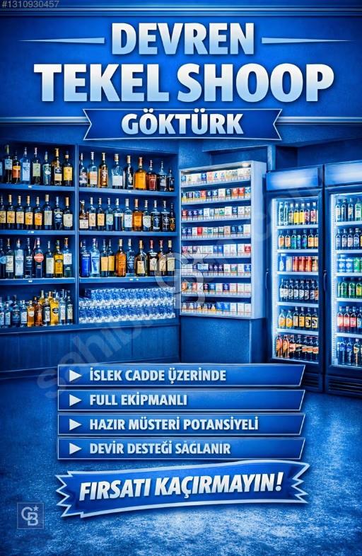 Göktürk'te Devren Tekel Bayii - 100m² - Ciro Garantili