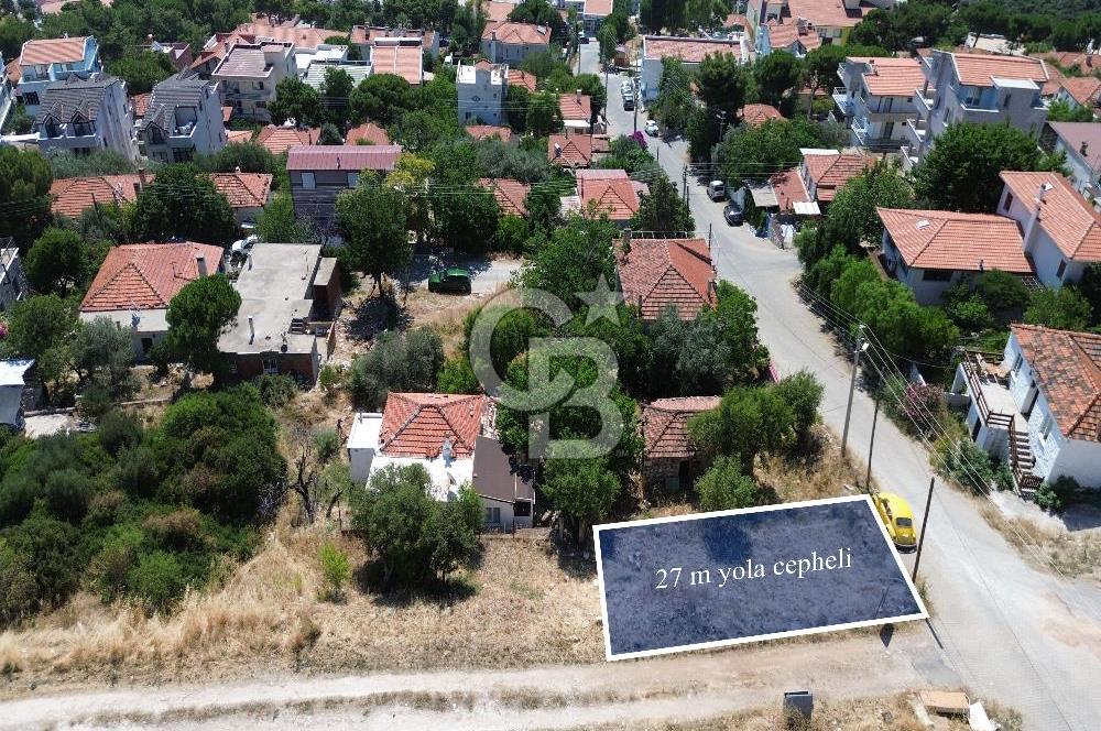 Karaburun Merkez'de Panoramik Deniz Manzaralı 169 m² Arsa