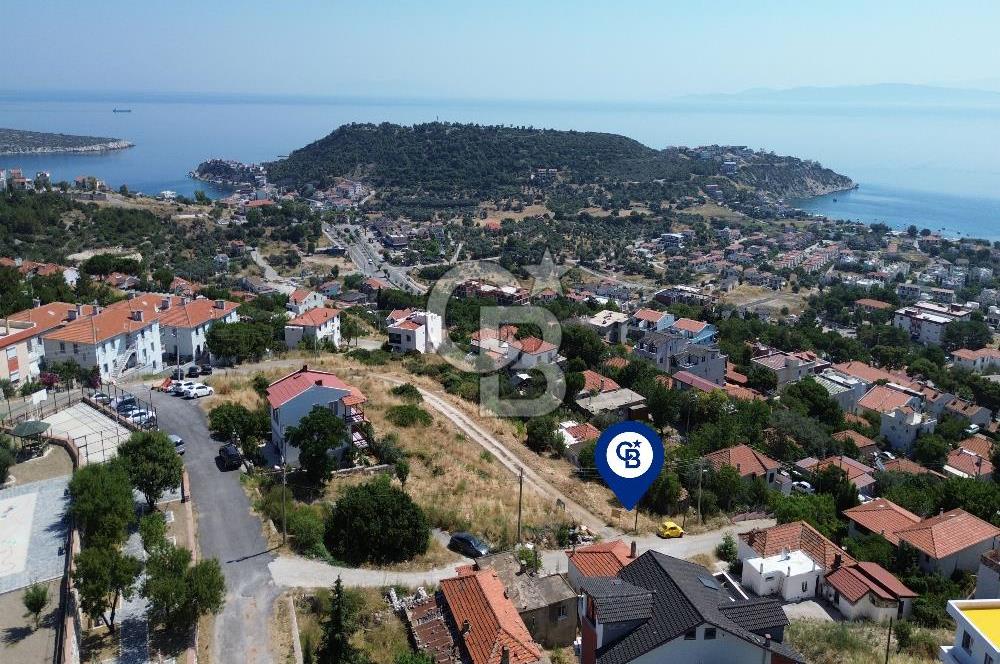Karaburun Merkez'de Panoramik Deniz Manzaralı 169 m² Arsa