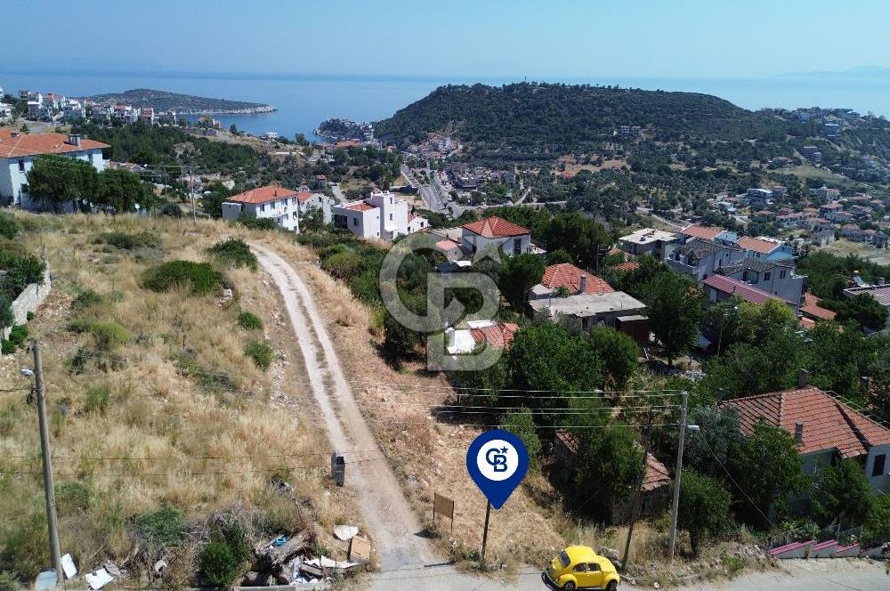 Karaburun Merkez'de Panoramik Deniz Manzaralı 169 m² Arsa