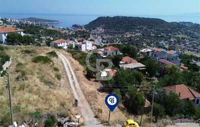 Karaburun Merkez'de Panoramik Deniz Manzaralı 169 m² Arsa