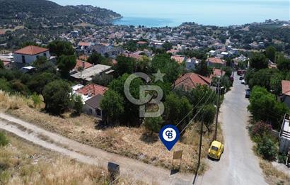 Karaburun Merkez'de Panoramik Deniz Manzaralı 169 m² Arsa