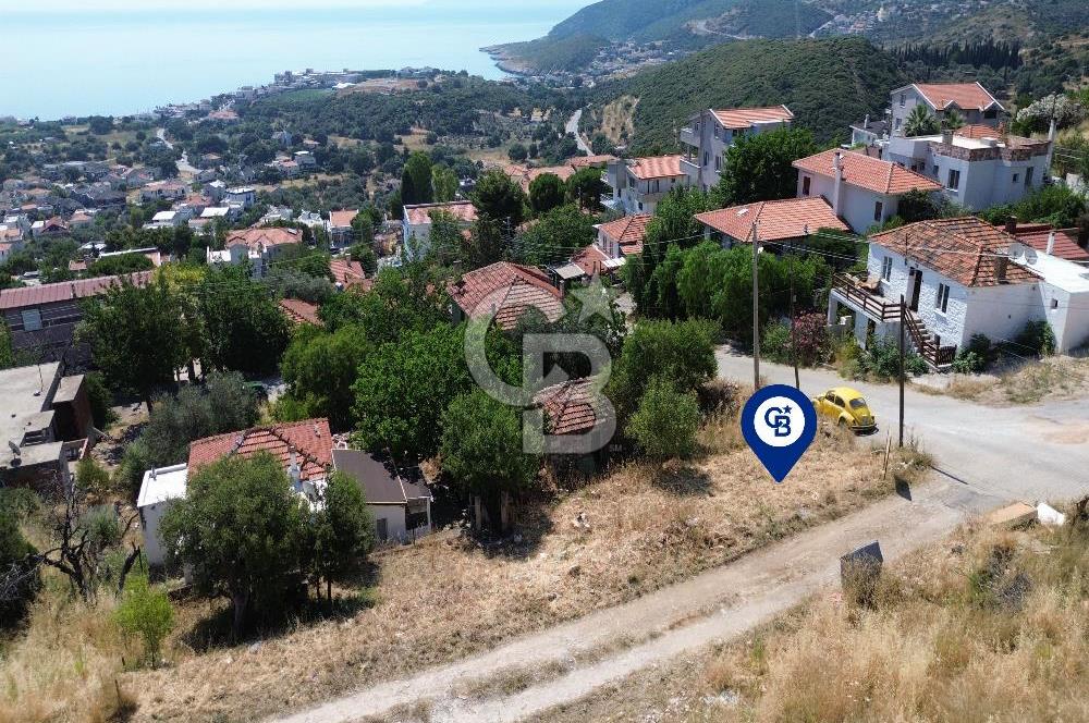 Karaburun Merkez'de Panoramik Deniz Manzaralı 169 m² Arsa