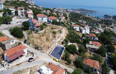 Karaburun Merkez'de Panoramik Deniz Manzaralı 169 m² Arsa