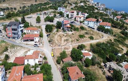 Karaburun Merkez'de Panoramik Deniz Manzaralı 169 m² Arsa