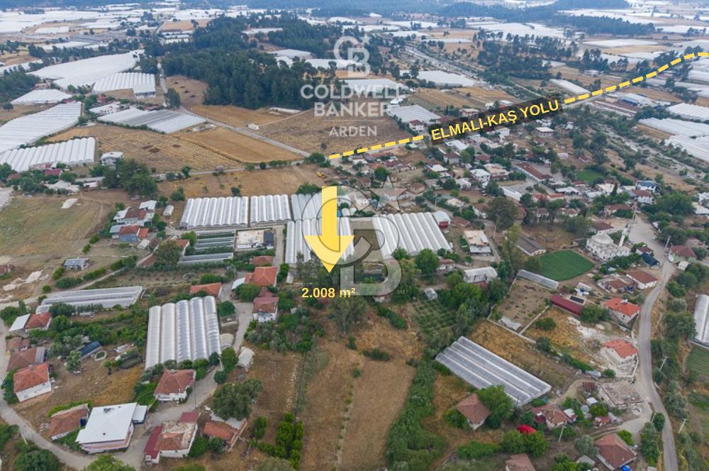 KAŞ DİRGENLER DE CB ARDEN DEN SATILIK EV VE 2.008 m² BAHÇE