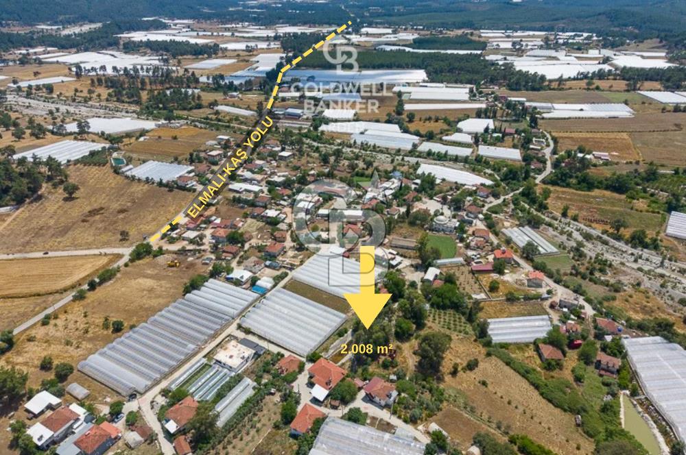 KAŞ DİRGENLER DE CB ARDEN DEN SATILIK EV VE 2.008 m² BAHÇE