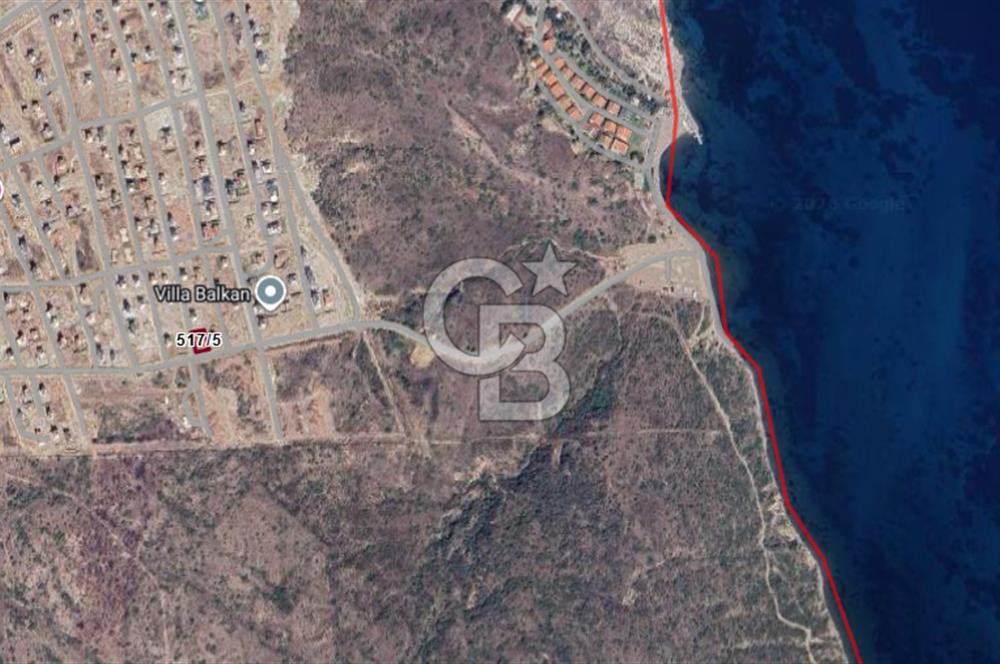 Karaburun Kamukent’te Deniz Manzaralı Köşe Villa Arsası