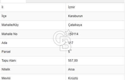 Karaburun Kamukent’te Deniz Manzaralı Köşe Villa Arsası