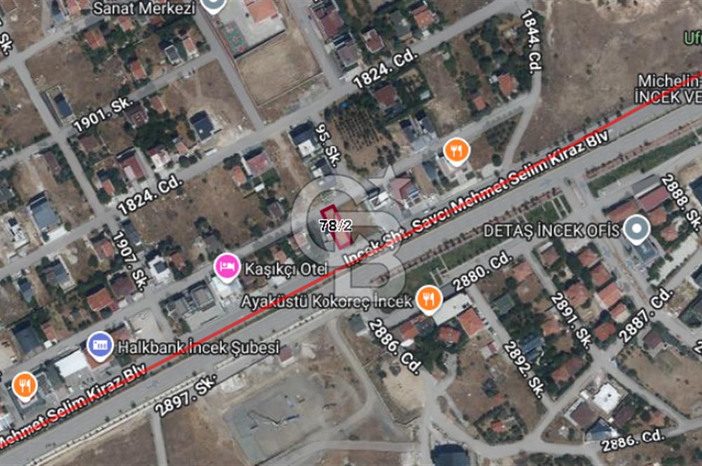   Ahlatlıbel’de Bulvar Cepheli Satılık 352 m2 Ticari /Konut İmarlı Arsa