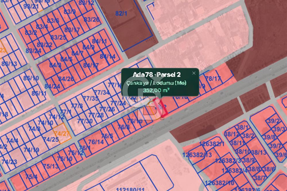  Ahlatlıbel’de Bulvar Cepheli Satılık 352 m2 Ticari /Konut İmarlı Arsa