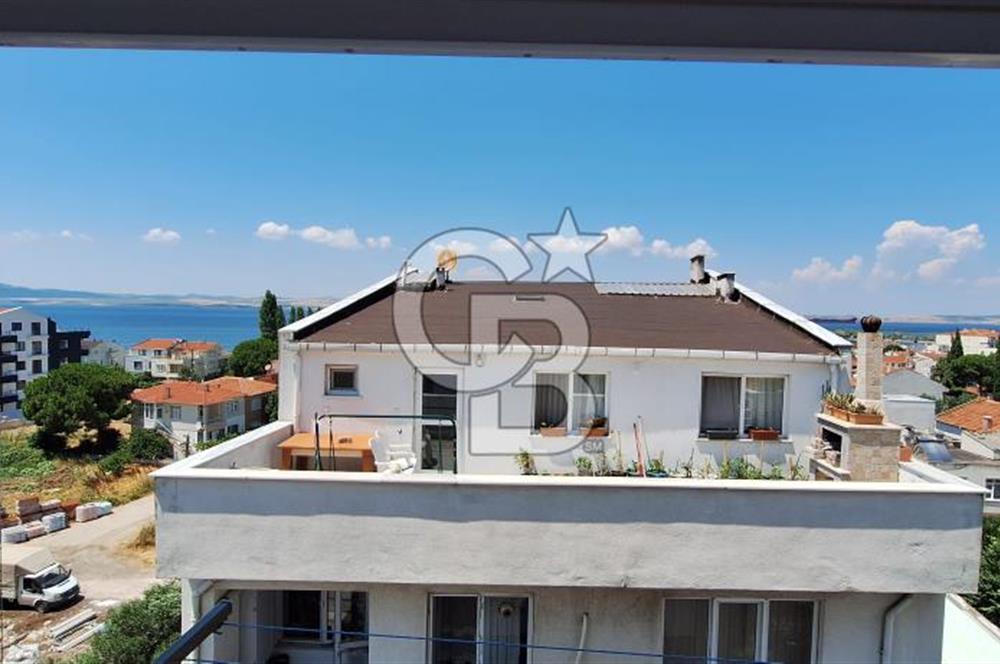ÇANAKKALE LAPSEKİ ÇARDAK SATILIK DENİZ MANZARALI EŞYALI 1+1DAİRE