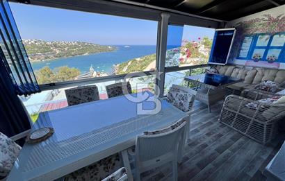 Bodrum Milas Boğaziçi Satılık 4+1 Deniz Manzaralı Dubleks Villa