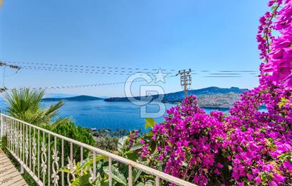 Bodrum Gündoğan'ın Muhteşem Deniz Manzaralı Satılık Villa