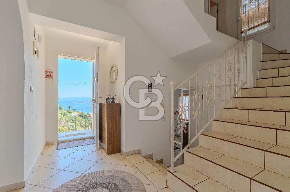 Bodrum Gündoğan'ın Muhteşem Deniz Manzaralı Satılık Villa