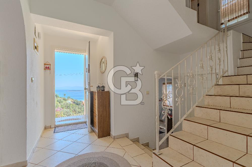 Bodrum Gündoğan'ın Muhteşem Deniz Manzaralı Satılık Villa