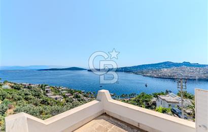 Bodrum Gündoğan'ın Muhteşem Deniz Manzaralı Satılık Villa