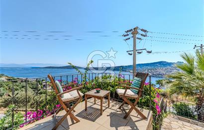 Bodrum Gündoğan'ın Muhteşem Deniz Manzaralı Satılık Villa