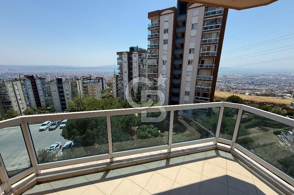 İzmir Karşıyaka Yüksek Vadi Evleri Deniz Manzaralı 3+1 Kiralık