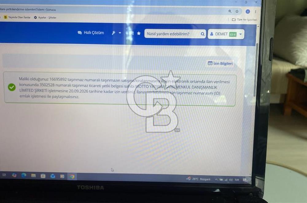 Bayraklı Körfez Evleri Mah. Deniz Manzaralı 3+1 Kiralık Daire