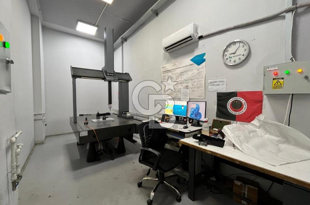 BATIKENT YENİ BATI MAH 900 M² KOMPLE SATILIK HAZIR ÜRETİM BİNASI
