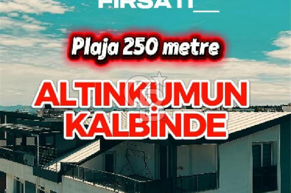 Altınkum Plajında satılık 3+1 Daire