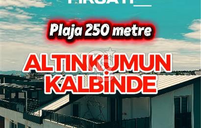 Altınkum Plajında satılık 3+1 Daire