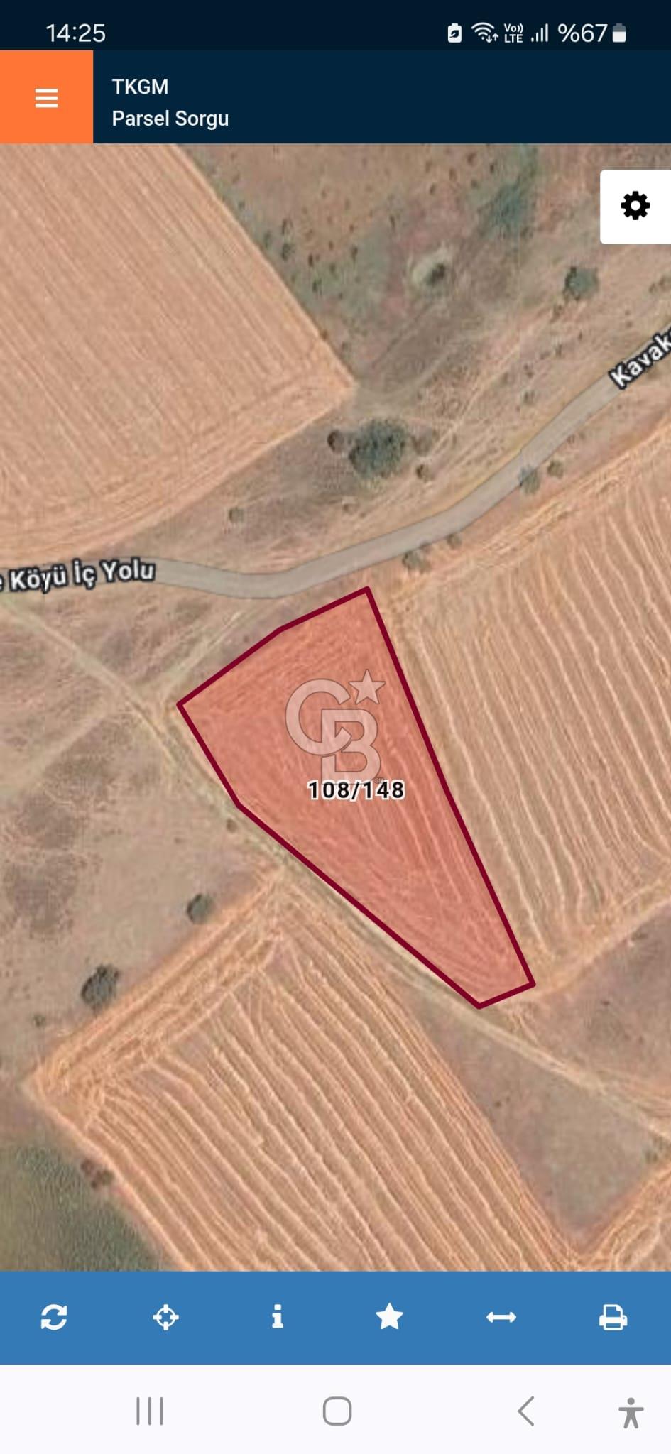 MALKARA KAVAKÇEŞMEDE SATILIK 3843 M2 YOLU OLAN TARLA OTOYOLA 2DK