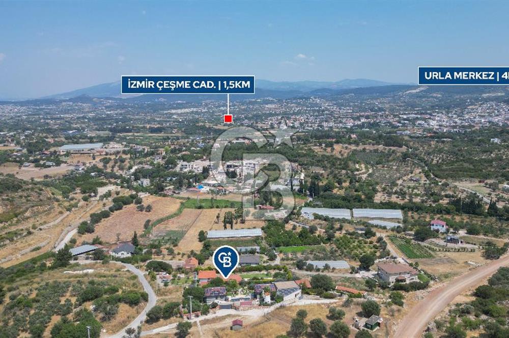 Urla'da 3.110 m² İçinde Eşsiz Taş Malikâne | Konut & Ticari Potansiyel