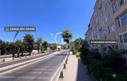 ÜSKÜDAR ÇENGELKÖY SATILIK DÜKKAN YÜKSEK KİRA GETİRİSİ CADDE ÜSTÜ