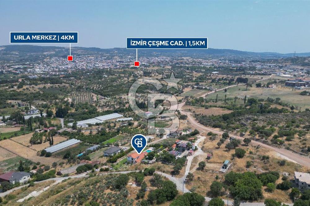 Urla'da 3.110 m² İçinde Eşsiz Taş Malikâne | Konut & Ticari Potansiyel