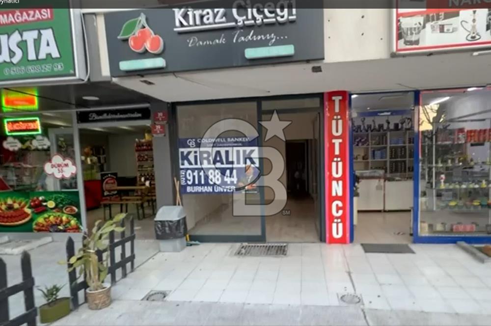 Etimesgut Merkez Çarşıda Cadde Üzeri 56 m2'lik Kiralık Dükkan