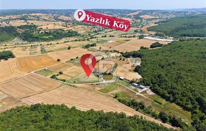 Çatalca Yazlık Köy|3.466 m²|Resmi Yola Cepheli Bungalovlu Arazi