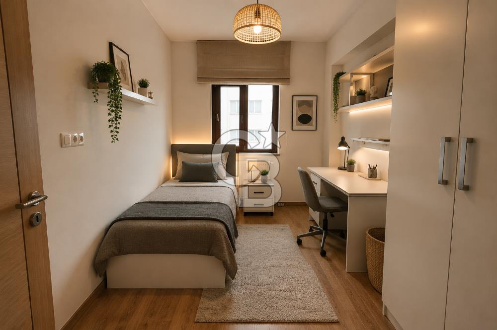 BARBAROS MAH. ADLİYEYE YAKIN SİTE İÇİ, EŞYALI SATILIK 2+1 DAİRE