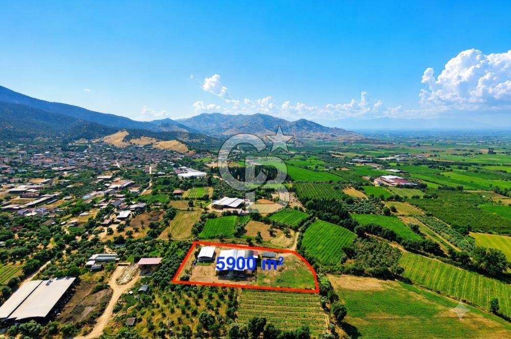 ÖDEMİŞ'TE İMARLI ALANA KOMŞU SATILIK 5900 m² MÜSTAKİL ÇİFTLİK
