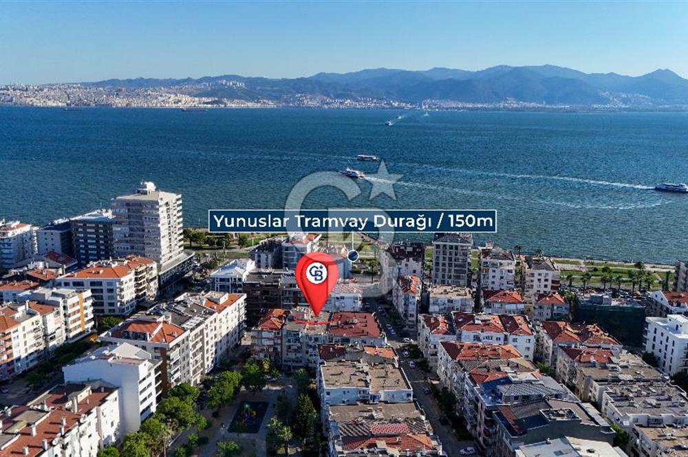 Karşıyakanın Gözde Lokasyonunda 2+1 Arakat Eşyalı Satılık Daire